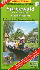 Doktor Barthel Karte Spreewald mit M&auml;rkischer Heidelandschaft