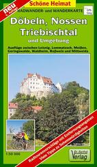 Doktor Barthel Karte D&ouml;beln, Nossen, Triebischtal und Umgebung