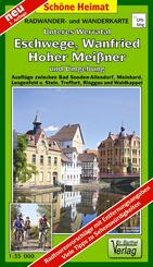 Doktor Barthel Karte Unteres Werratal, Eschwege, Wanfried, Hoher Mei&szlig;ner und Umgebung