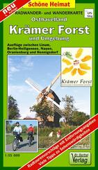 Doktor Barthel Karte Kr&auml;mer Forst und Umgebung