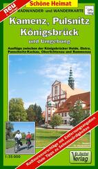 Doktor Barthel Karte Kamenz, Pulsnitz, K&ouml;nigsbruck und Umgebung
