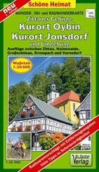Doktor Barthel Karte Zittauer Gebirge, Kurort Oybin, Kurort Jonsdorf und Umgebung