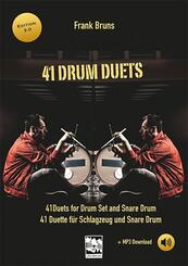 41 Drum Duets, m. MP3-CD
