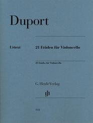 Jean-Louis Duport - 21 Et&uuml;den f&uuml;r Violoncello