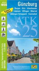 ATK25-M06 G&uuml;nzburg (Amtliche Topographische Karte 1:25000)