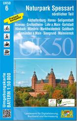 UK50-6 Naturpark Spessart n&ouml;rdlicher Teil