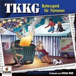 Ein Fall f&uuml;r TKKG - Schutzgeld f&uuml;r D&auml;monen,1 Audio-CD