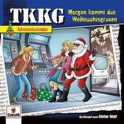 Ein Fall f&uuml;r TKKG Adventskalender - Morgen kommt das Weihnachtsgrauen, 2 Audio-CD
