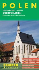 H&ouml;fer Stra&szlig;enkarte PL 007 Polen - Oberschlesien 1:200.000