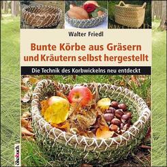 Bunte K&ouml;rbe aus Gr&auml;sern und Kr&auml;utern
