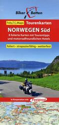 Tourenkarten Set Norwegen Süd (FolyMaps)