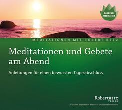 Meditationen und Gebete am Abend, Audio-CD,Audio-CD