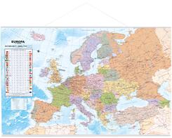 Politische Europakarte als Poster, Planokarte
