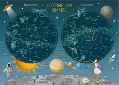 Stars in the Sky - Star map for primary school pupils