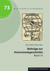 Beiträge zur Astronomiegeschichte