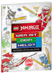 LEGO® NINJAGO&#8482; - Wer ist dein Held? Ein Riesen-Rätselmalspaß