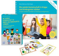 Die soziale Gemeinschaft in Krippe und Kindergarten st&auml;rken, m. 1 Buch, m. 1 Beilage