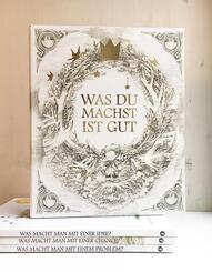 Was du machst ist gut