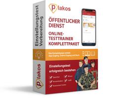 &Ouml;ffentlicher Dienst Einstellungstest Vorbereitung Online-Testtrainer Komplettpaket