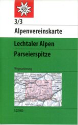 Lechtaler Alpen - Parseierspitze 1:25 000