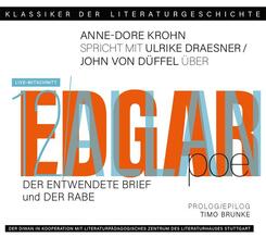 Ein Gespr&auml;ch &uuml;ber Edgar Allen Poe - Der entwendete Brief und Der Rabe,1 Audio-CD