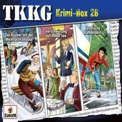 Ein Fall f&uuml;r TKKG - Krimi-Box.Box.28,3 Audio-CD
