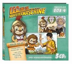 Leo & die Abenteuermaschine 3er CD-Box, 3 Audio-CD - Box.4