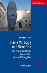Fr&uuml;he Vortr&auml;ge und Schriften