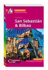 MICHAEL M&Uuml;LLER REISEF&Uuml;HRER San Sebasti&aacute;n & Bilbao MM-City, m. 1 Karte