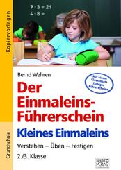 Der Einmaleins-F&uuml;hrerschein - Kleines Einmaleins
