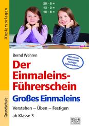 Der Einmaleins-F&uuml;hrerschein - Gro&szlig;es Einmaleins