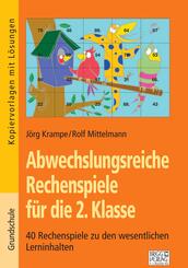 Abwechslungsreiche Rechenspiele f&uuml;r die 2. Klasse