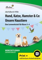 Hund, Katze, Hamster & Co: Unsere Haustiere, m. 1 CD-ROM