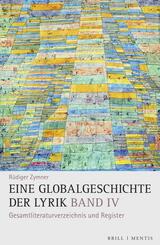 Eine Globalgeschichte der Lyrik