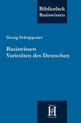 Basiswissen Variet&auml;ten des Deutschen