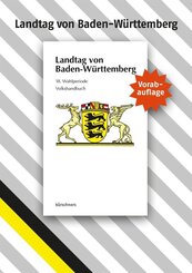 Vorabauflage Landtag von Baden-W&uuml;rttemberg
