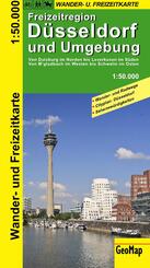 GeoMap Karte Freizeitregion D&uuml;sseldorf und Umgebung