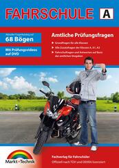 F&uuml;hrerschein Fragebogen Klasse A, A1, A2 - Motorrad Theoriepr&uuml;fung original amtlicher Fragenkatalog auf 71 B&ouml;gen