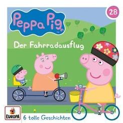Peppa Pig H&ouml;rspiele - Der Fahrradausflug,1 Audio-CD