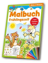 Malbuch Fr&uuml;hlingszeit