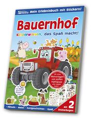 Sticker-&Uuml;bungsbuch - Bauernhof, Natur