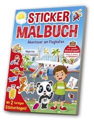 Mal- & Stickerbuch Flughafen
