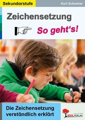 Zeichensetzung - So gehts!