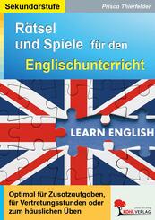 Spiele & R&auml;tsel f&uuml;r den Englischunterricht