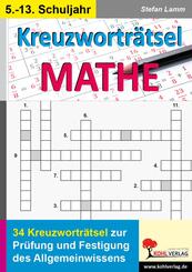 Kreuzwortr&auml;tsel Mathematik