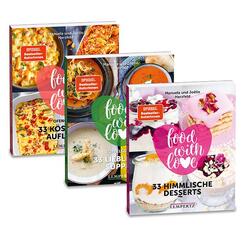 Die 99 besten Herzfeld Rezepte; Bundle; Food with Love; Herzfeld, Manuela / Herzfeld, Jo&euml;lle, 3 Teile
