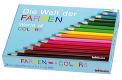 Kunstkartenbox - Die Welt der Farben (24 Postkarten)