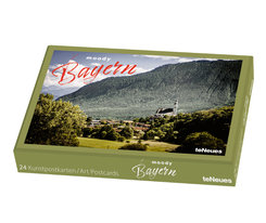 Kunstkartenbox - Moody Bayern (24 Postkarten)
