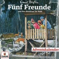 Adventskalender - F&uuml;nf Freunde und das Abenteuer im Wald,2 Audio-CD