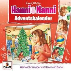 Hanni und Nanni - Adventskalender - Weihnachtszauber mit Hanni und Nanni,2 CD Longplay